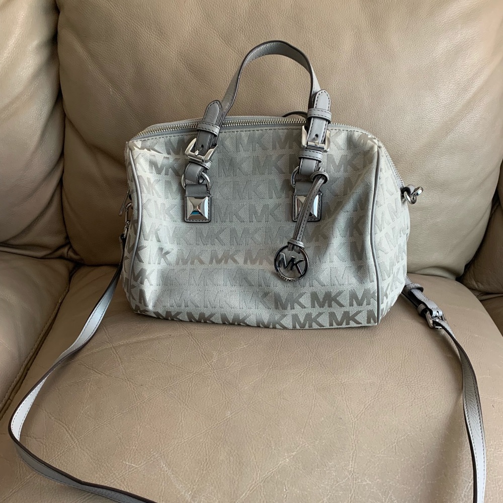 Michael Kors duffle bag style purse